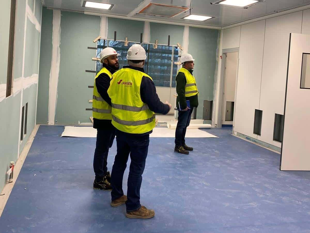 High-Tech cleanrooms for Batavia Biosciences: Jansen Cleanrooms & Labs
